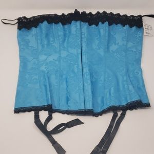 Black & Blue Corset